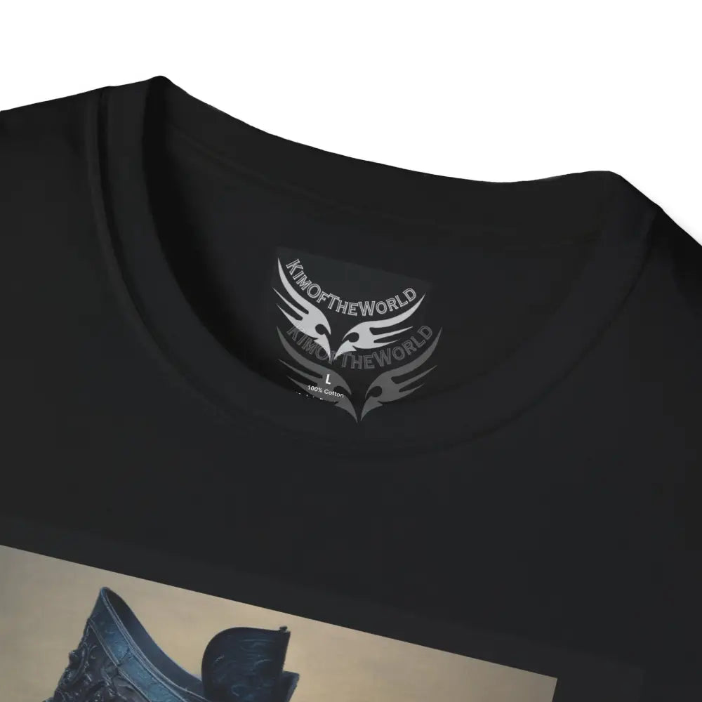 Teal Steampunk Stiletto - Softstyle T-Shirt T-Shirt