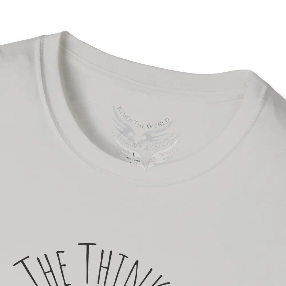 Thinking Cat Tee - Softstyle T-Shirt T-Shirt