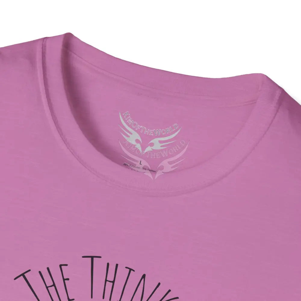 Thinking Cat Tee - Softstyle T-Shirt T-Shirt