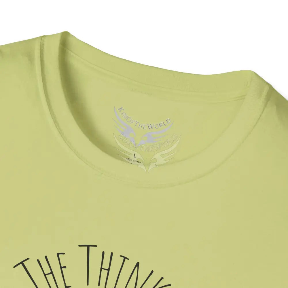 Thinking Cat Tee - Softstyle T-Shirt T-Shirt