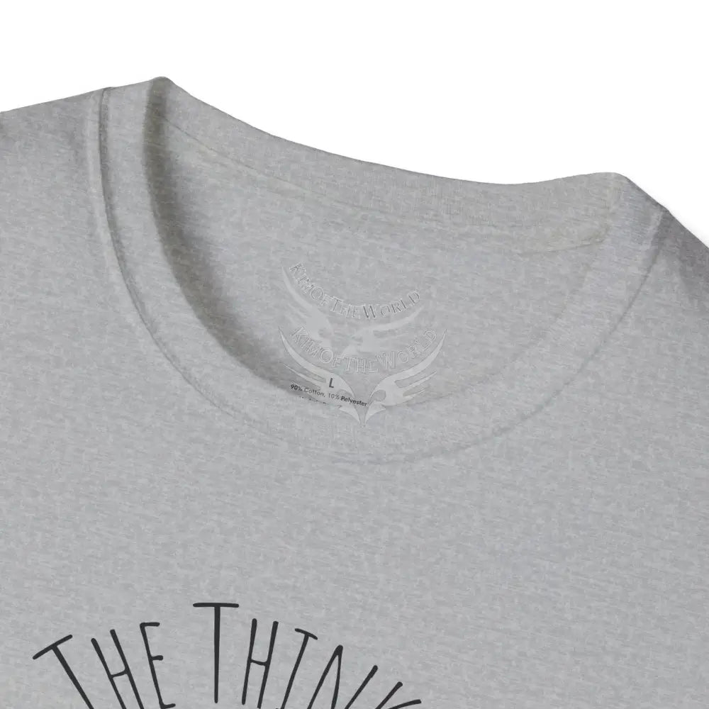 Thinking Cat Tee - Softstyle T-Shirt T-Shirt