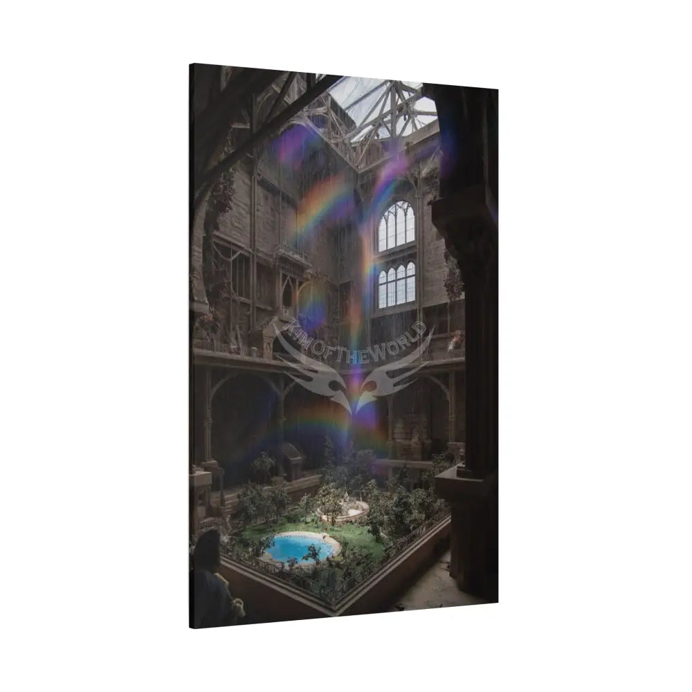 Travel Journal Canvas Wall Art — Stretched 1.25’’ Frame 40’’ x 60’’ (Vertical) / 1.25’’ Canvas