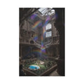 Travel Journal Canvas Wall Art — Stretched 1.25’’ Frame 40’’ x 60’’ (Vertical) / 1.25’’ Canvas