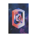Trippy 3D Geometric Art Canvas — Matte Stretched Wall Art 20″ x 30″ (Vertical) / 1.25’’ Canvas