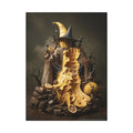 Trippy Food Fantasy Lemon. Kitchen Canvas — Weird Wonderland 3D Funky Art 30’’ x 40’’ (Vertical) / 1.25’’ Canvas