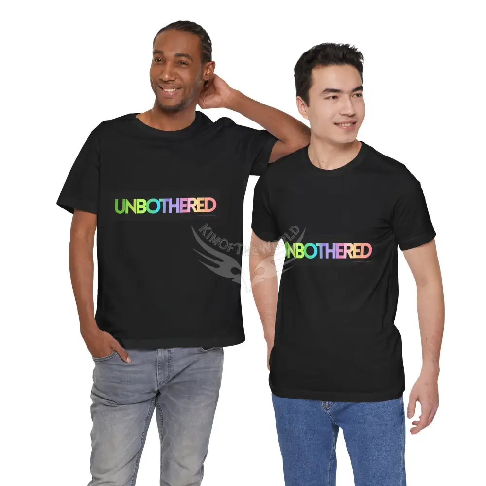 ’Unbothered’ Black T-Shirt T-Shirt