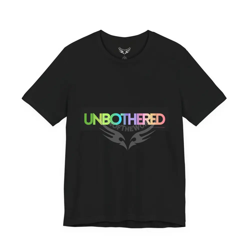 ’Unbothered’ Black T-Shirt XS / Black T-Shirt