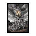 Unusual 3D Surreal Fantasy Gothic Wonderland Giant Floral Bootscape Mirror Landscape Art Poster — Exclusive Blender