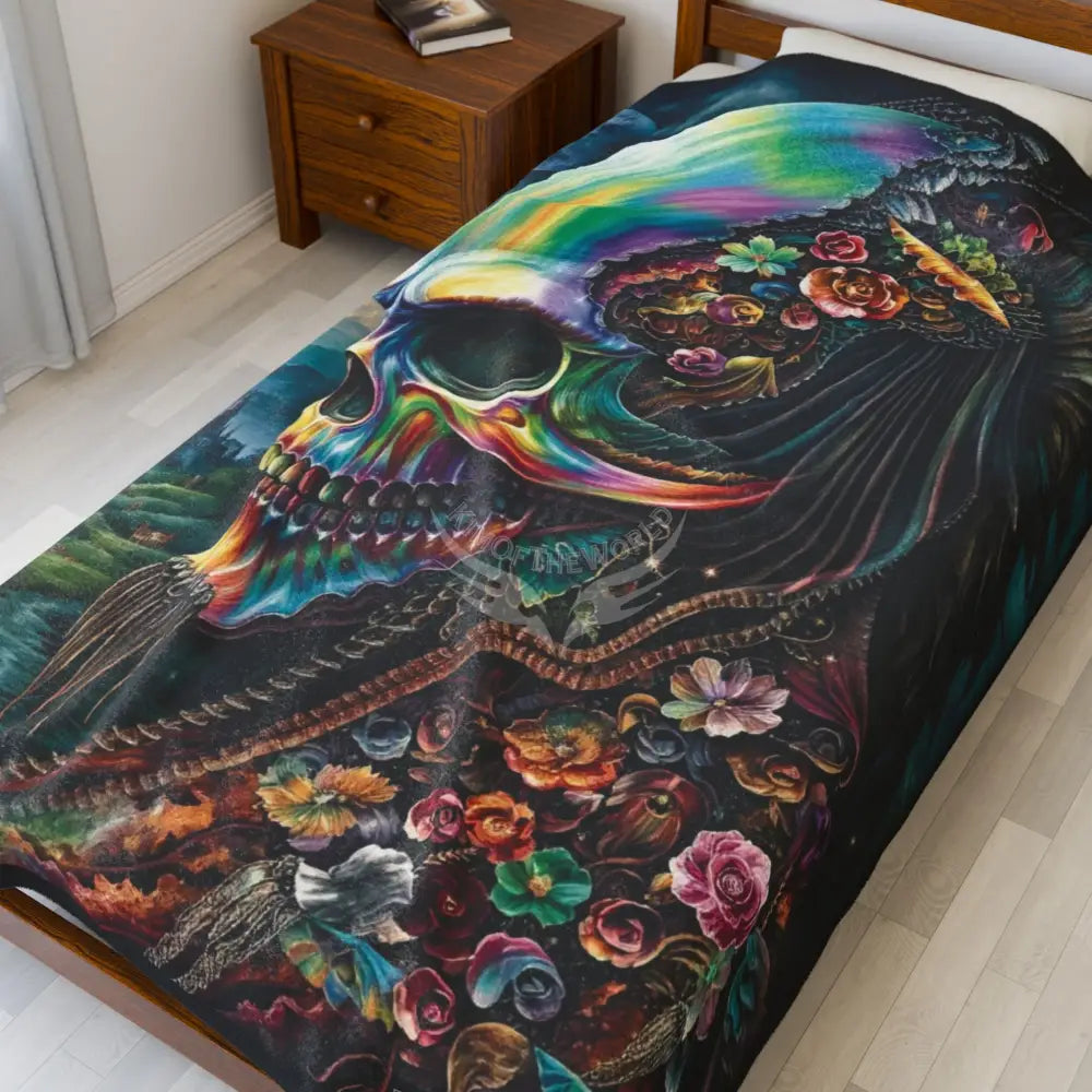 Velveteen Plush Blanket 60’’ × 80’’ All Over Prints