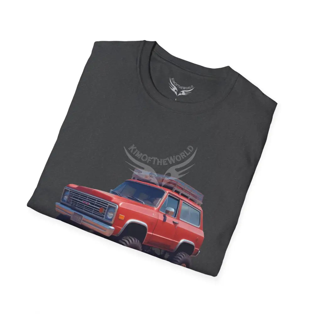 Vintage 4x4 Truck Retro Car & Truck Tee - Softstyle T-Shirt T-Shirt