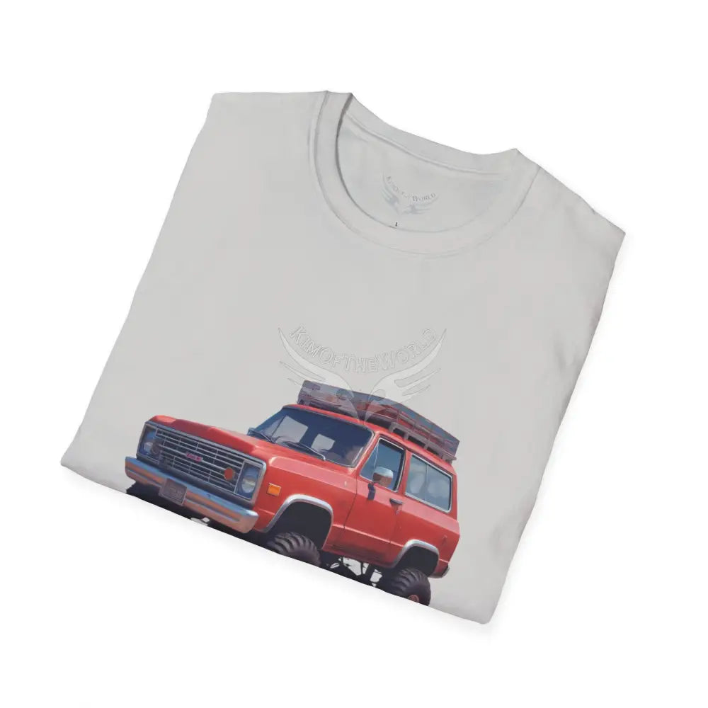 Vintage 4x4 Truck Retro Car & Truck Tee - Softstyle T-Shirt T-Shirt