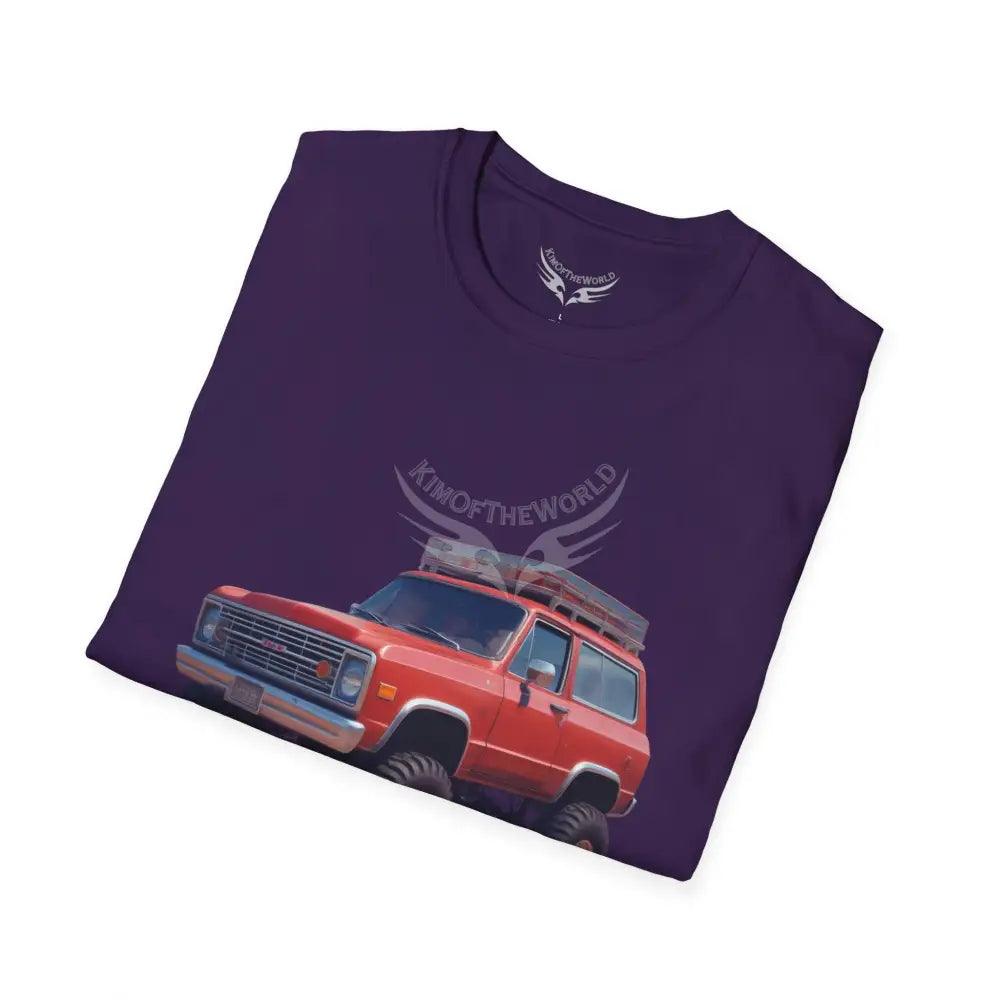 Vintage 4x4 Truck Retro Car & Truck Tee - Softstyle T-Shirt T-Shirt