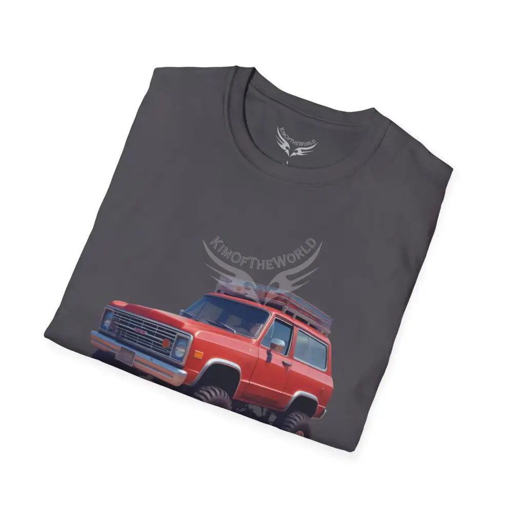 Vintage 4x4 Truck Retro Car & Truck Tee - Softstyle T-Shirt T-Shirt