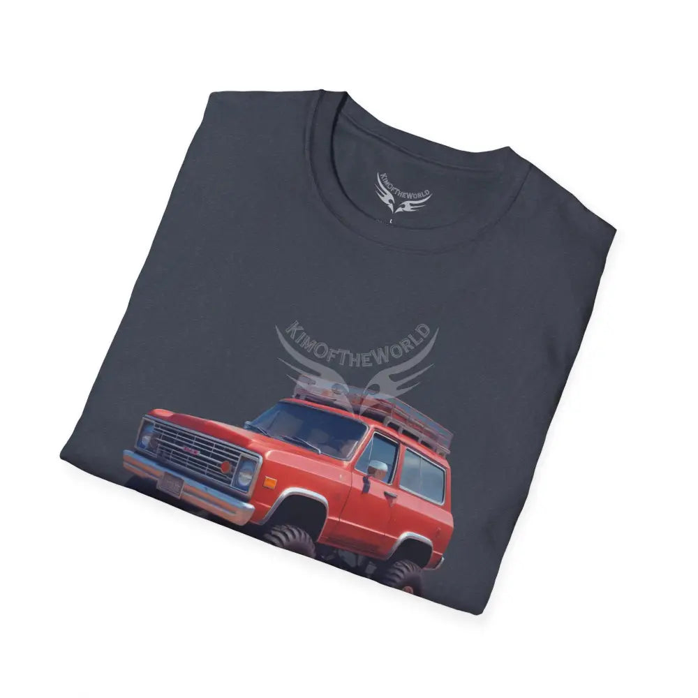 Vintage 4x4 Truck Retro Car & Truck Tee - Softstyle T-Shirt T-Shirt