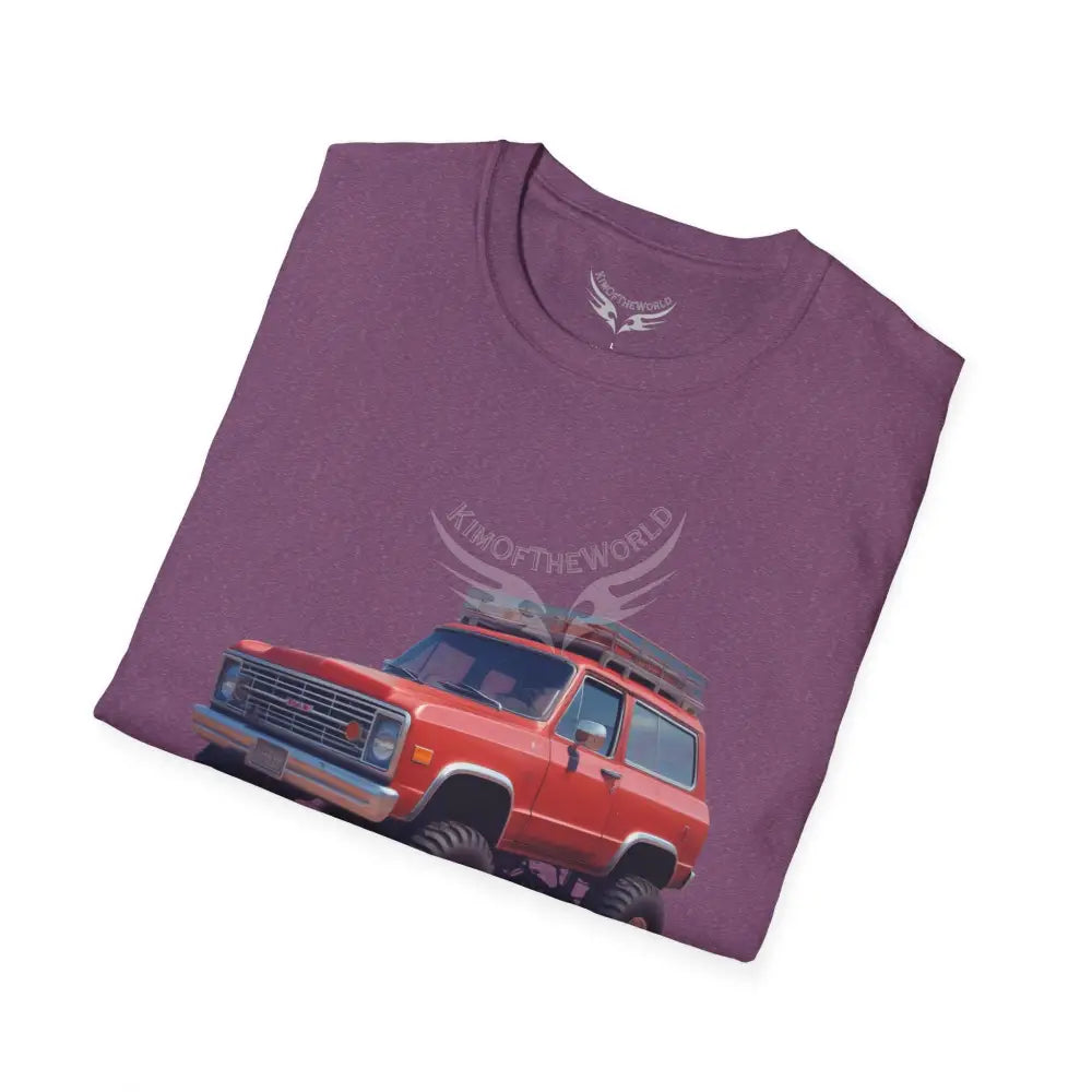 Vintage 4x4 Truck Retro Car & Truck Tee - Softstyle T-Shirt T-Shirt