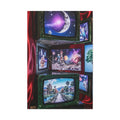 Vintage Framed Art and Olde Collage Matte Canvas Print — Stretched 1.25’’ 20″ x 30″ (Vertical) / 1.25’’ Canvas