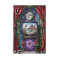 Vintage Framed Art and Olde Collage TV Matte Canvas Print — Stretched 1.25’’ 20″ x 30″ (Vertical) / 1.25’’ Canvas