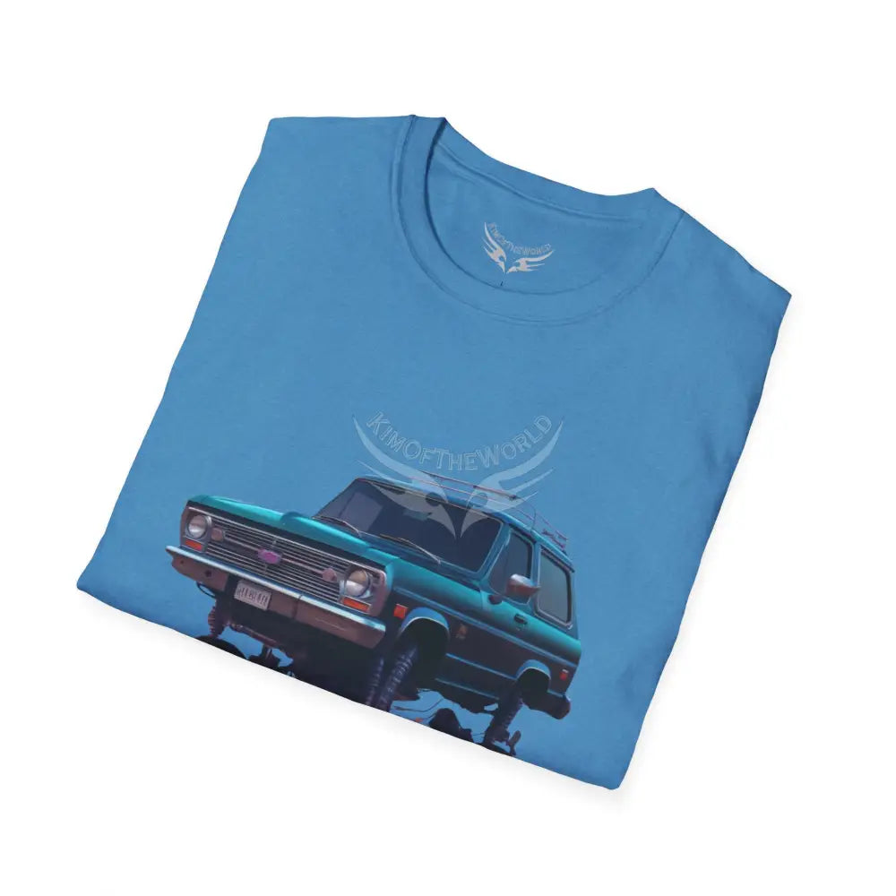 Vintage Lifted Large 4x4 Wagon Tee - Softstyle T-Shirt T-Shirt