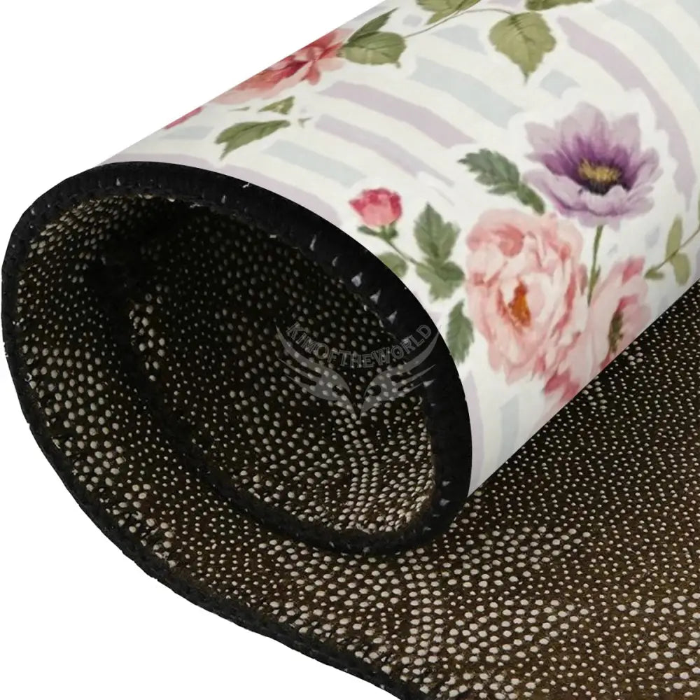 Wallpaper Purse and Kitty Quilt Print Multiple Sizes Oval Area Rug Rugs & Mats