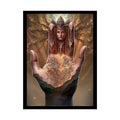 Weird & Unusual 3D Surreal Fantasy Gothic Wonderland Giant Magic Practitioner Hand Landscape Art Poster — Exclusive