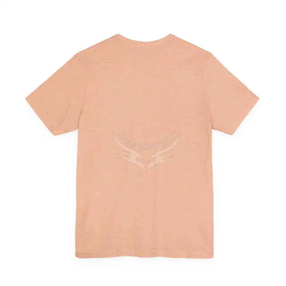 ’When Cats Choose You it Makes you Even Hotter’ Tee — T-Shirt S / Heather Peach T-Shirt