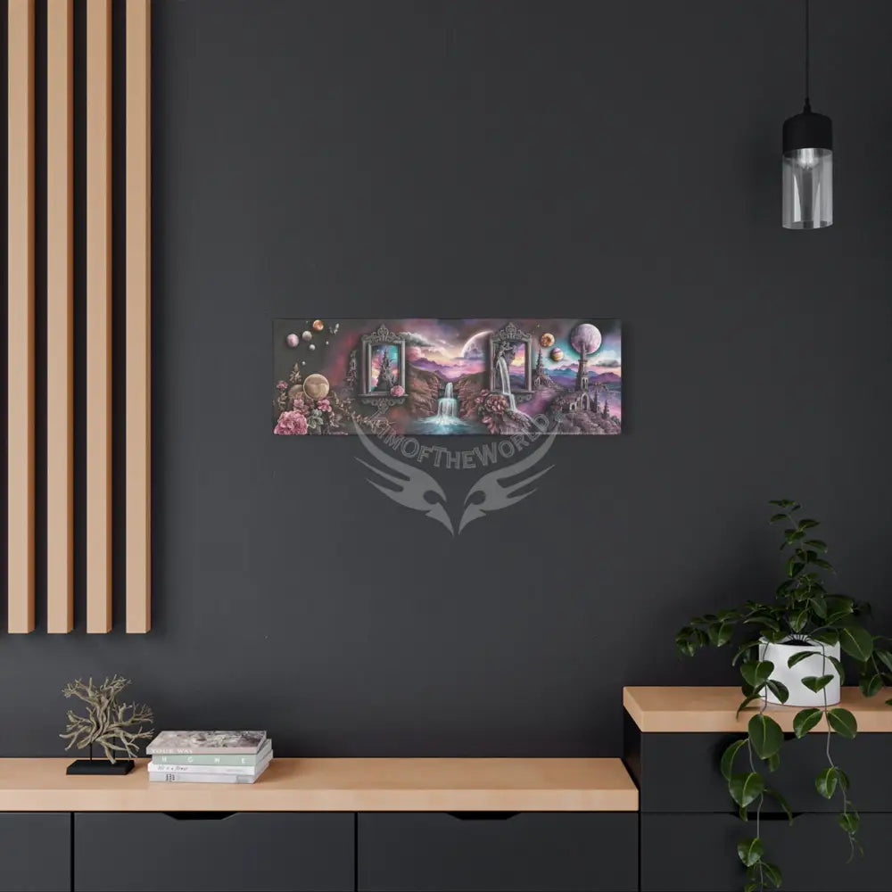 Wide Boxed Fantasy Canvas Prints -- Oil-Style Matte Stretched 1.25’’ Canvas