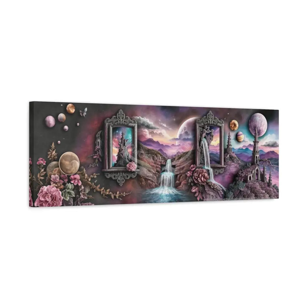 Wide Boxed Fantasy Canvas Prints -- Oil-Style Matte Stretched 1.25’’ Canvas