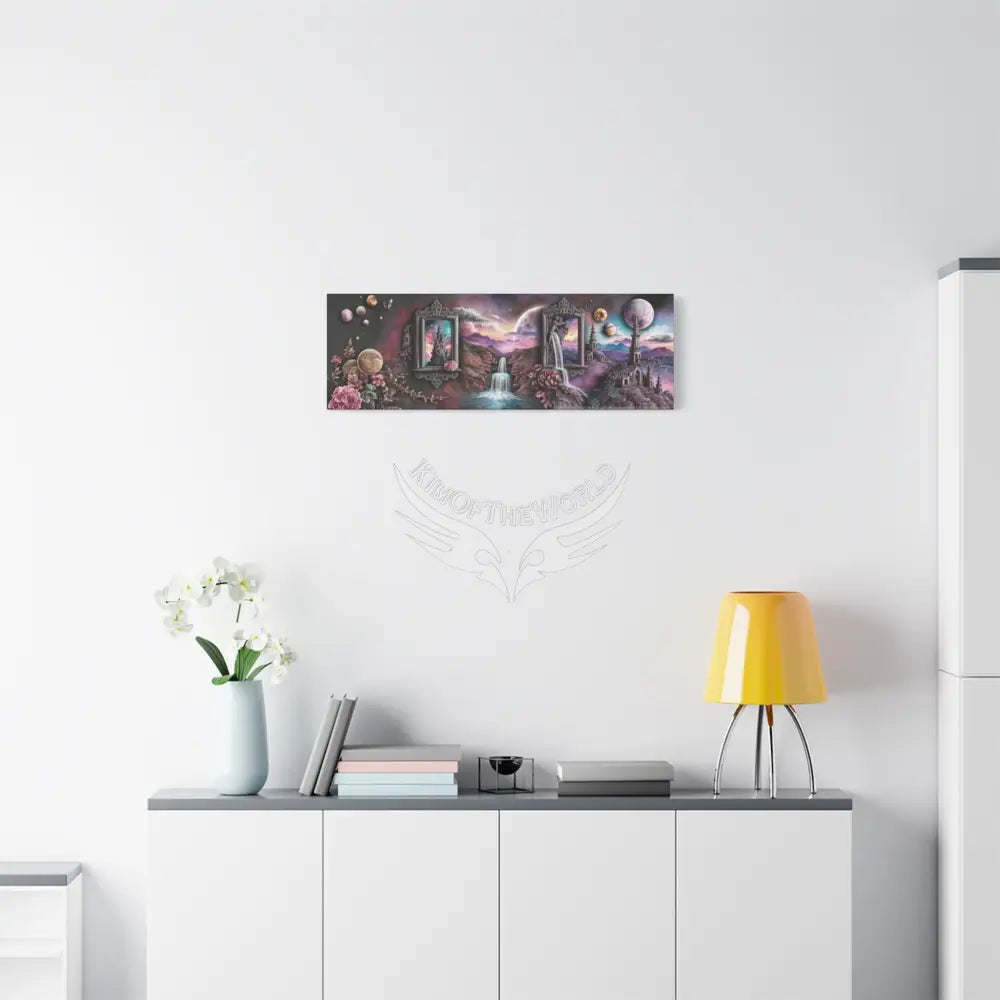 Wide Boxed Fantasy Canvas Prints -- Oil-Style Matte Stretched 1.25’’ Canvas