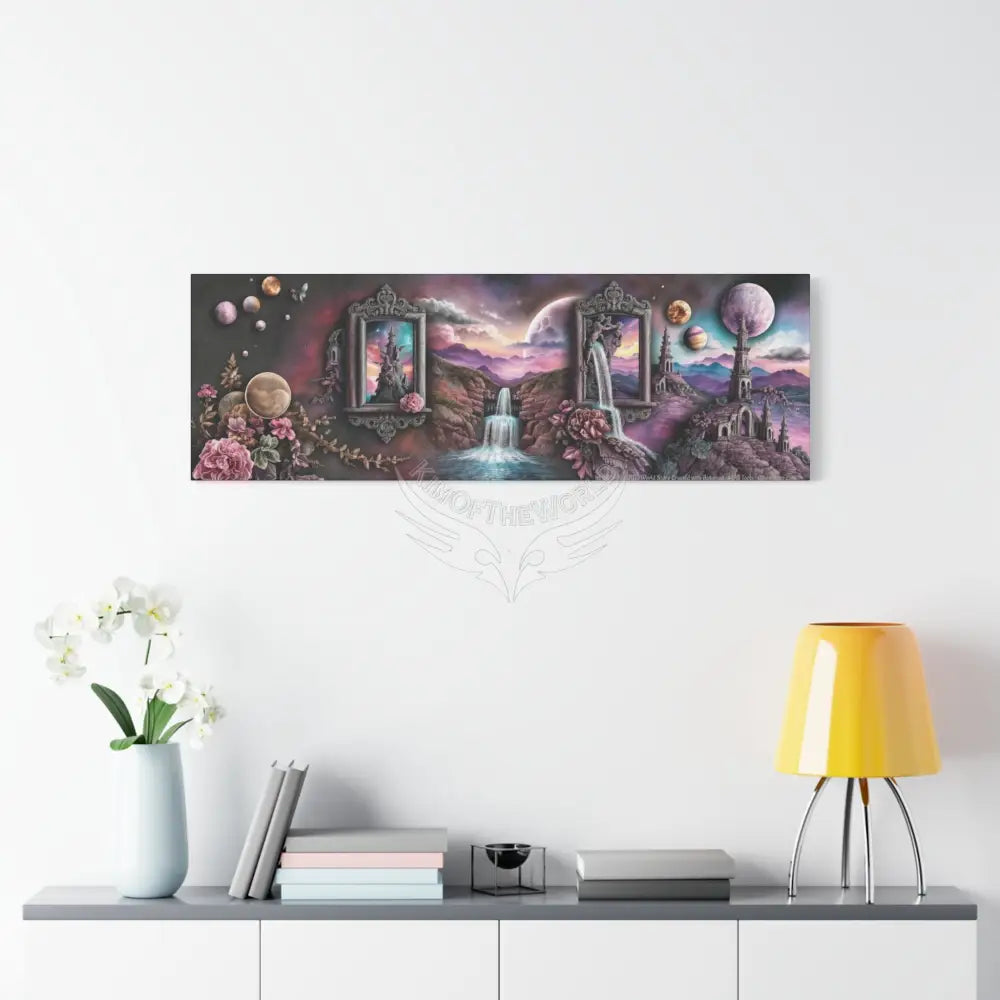 Wide Boxed Fantasy Canvas Prints -- Oil-Style Matte Stretched 1.25’’ Canvas