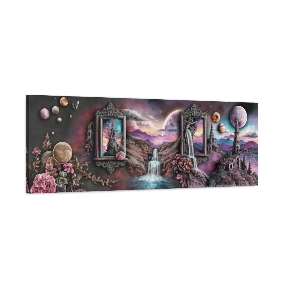Wide Boxed Fantasy Canvas Prints -- Oil-Style Matte Stretched 1.25’’ Canvas