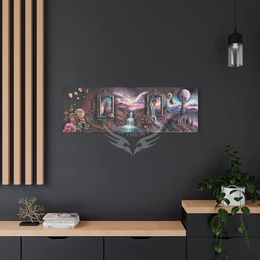 Wide Boxed Fantasy Canvas Prints -- Oil-Style Matte Stretched 1.25’’ Canvas