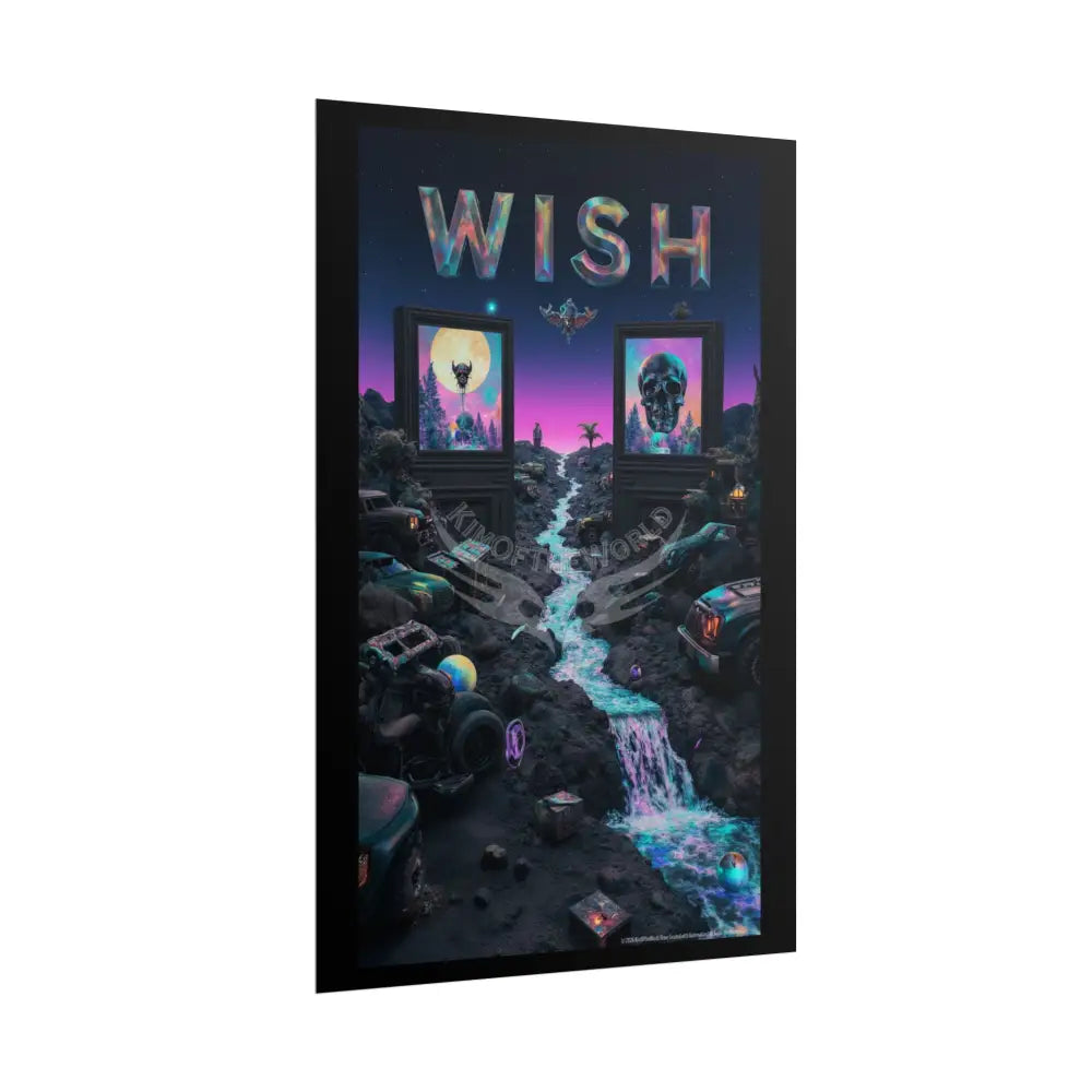 ’Wish’ Giant Surreal Fantasy Portal Poster — Dreamscape Rolled Art Print Poster