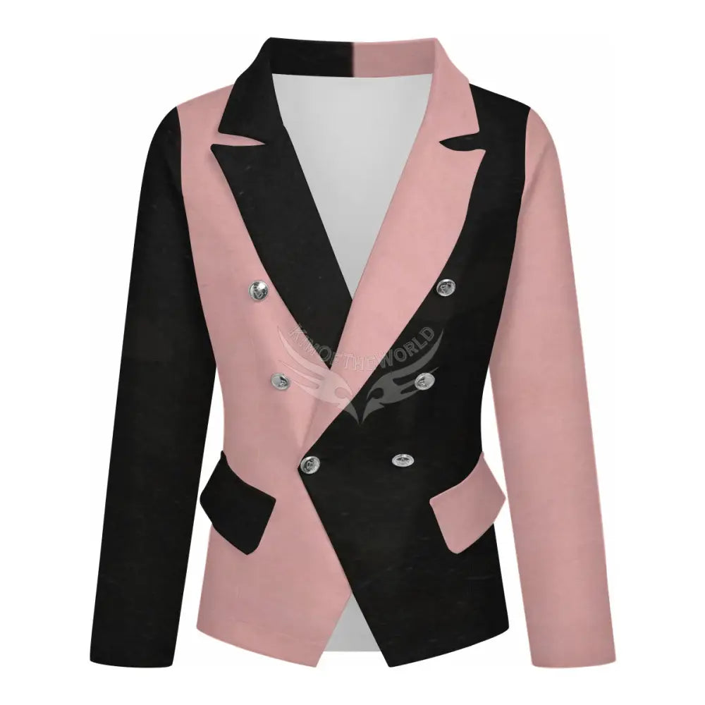 Women’s Casual Blazer - Black and Pink Women’s Hoodies