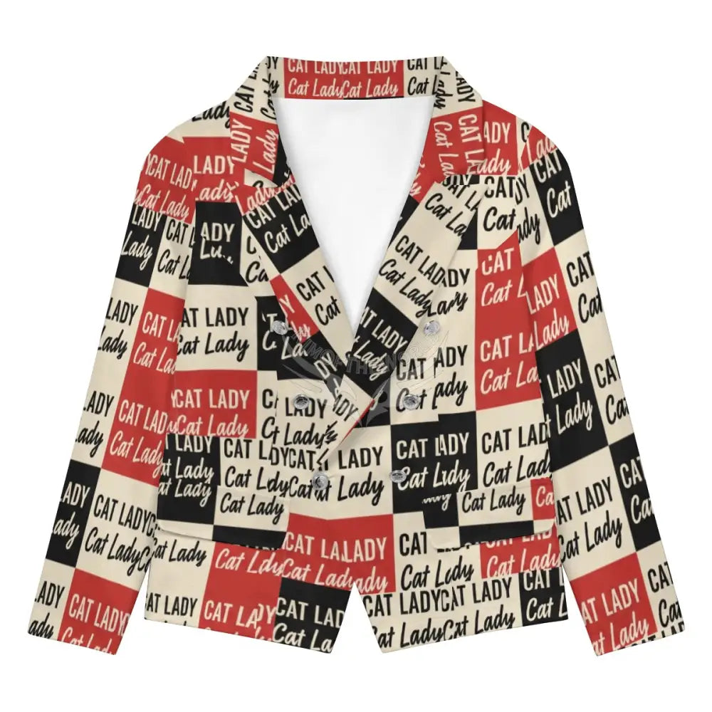 Women’s Casual Blazer - Cat Lady Box Women’s Hoodies