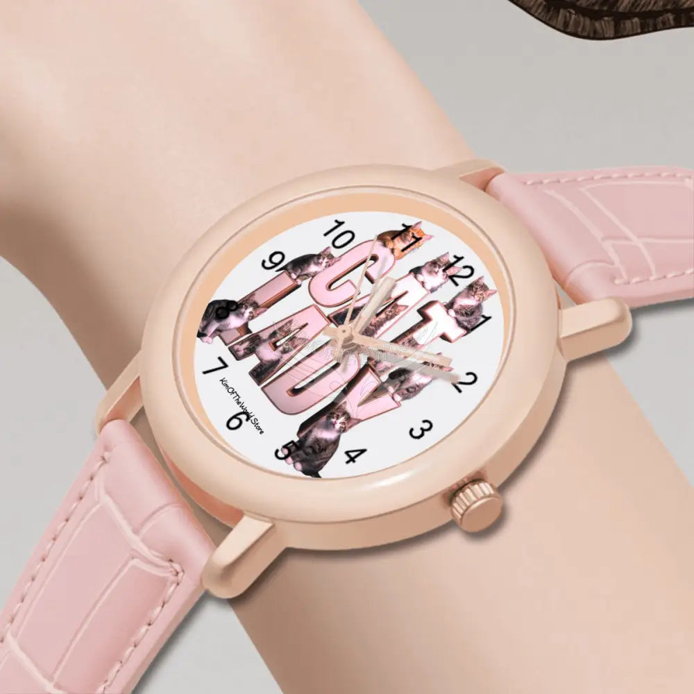 Women’s Leather Watch One Size Watch