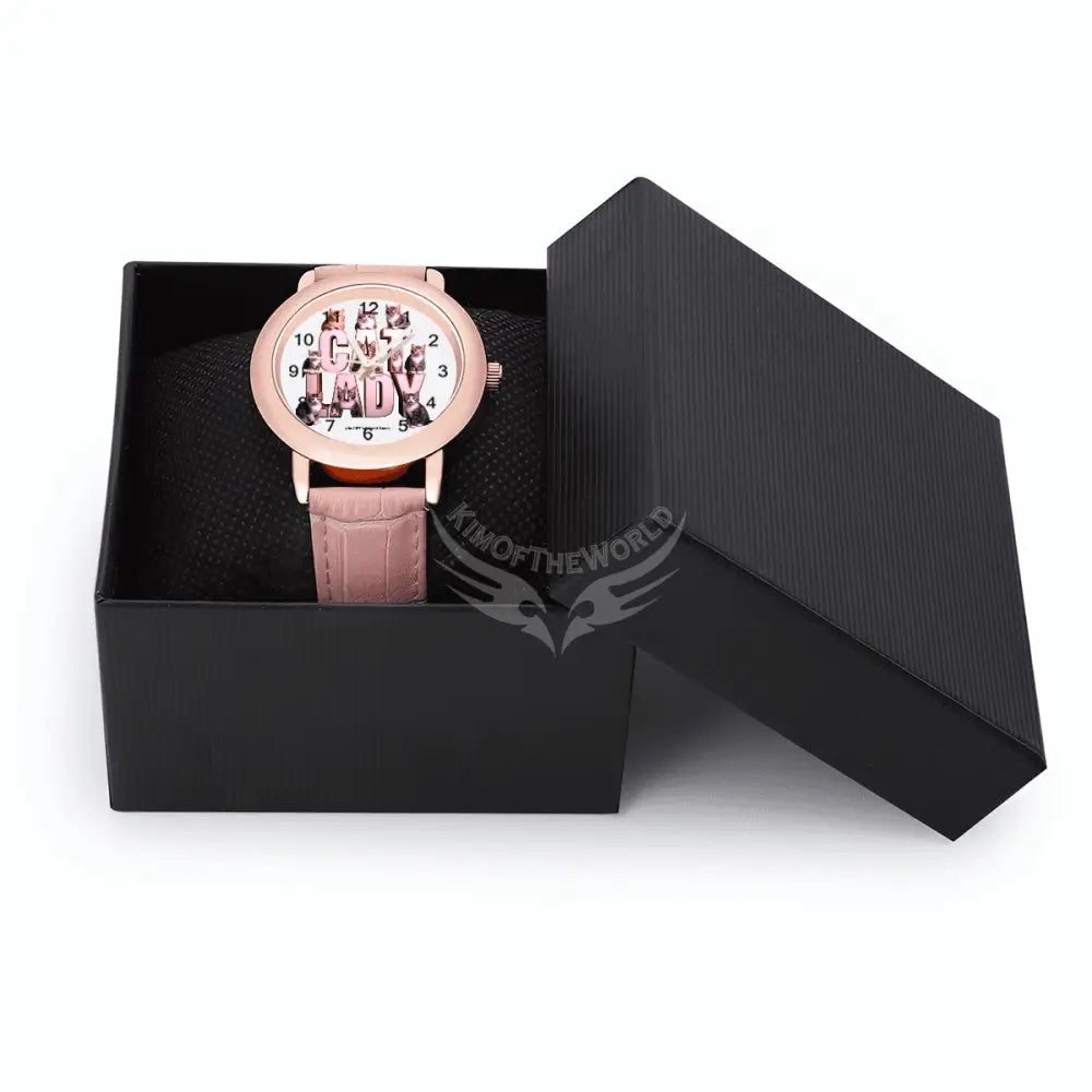 Women’s Leather Watch One Size Watch