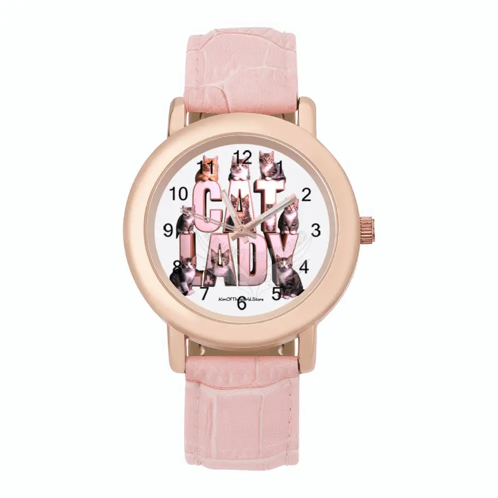 Women’s Leather Watch One Size Watch