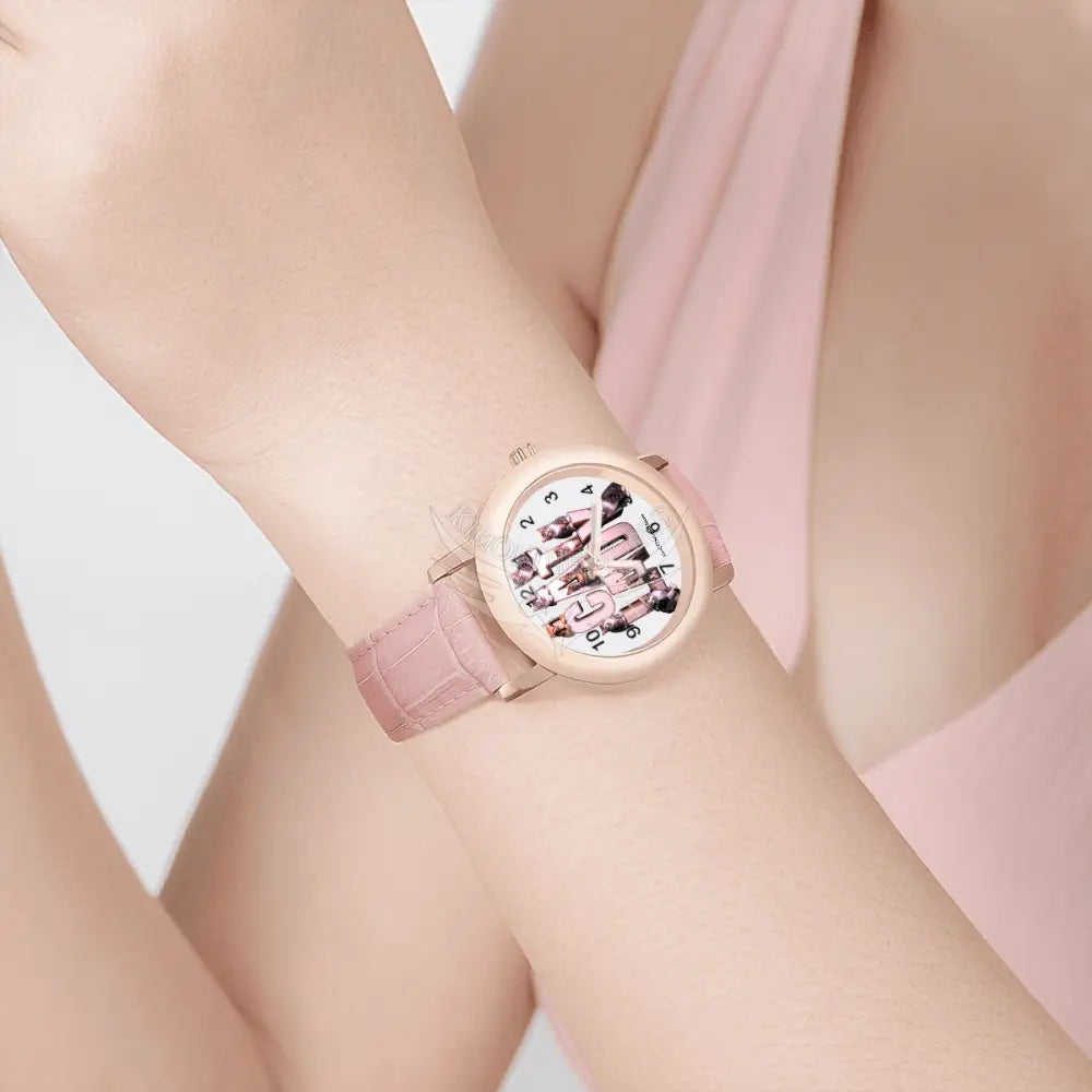 Women’s Leather Watch One Size Watch