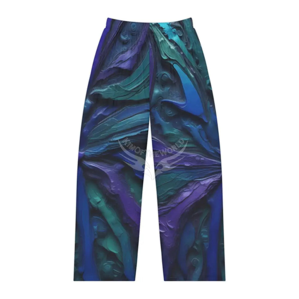 Women’s Pajama Pants — Midnight Marble All-Over Print Loungewear All Over Prints