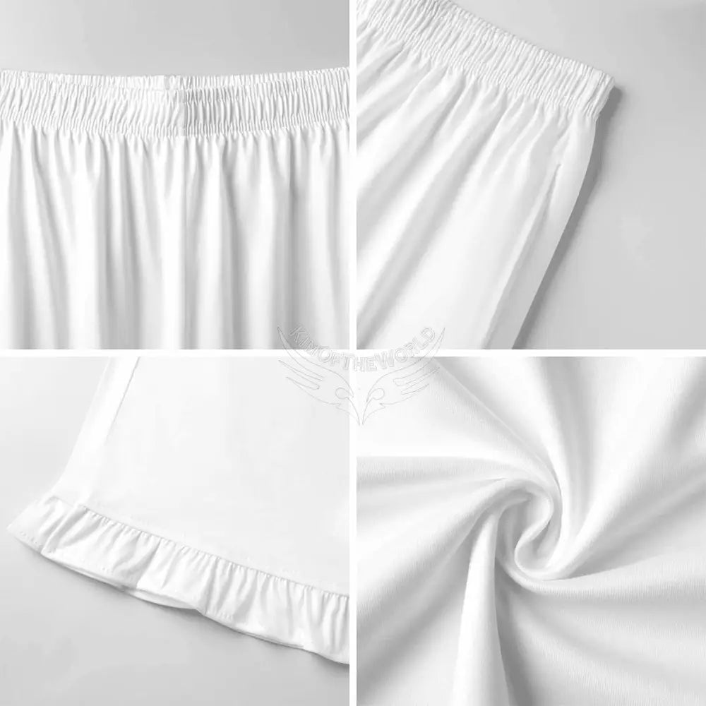 Women’s Ruffled Pajama Pants - Large Gothic Rose Print Women’s Pajamas