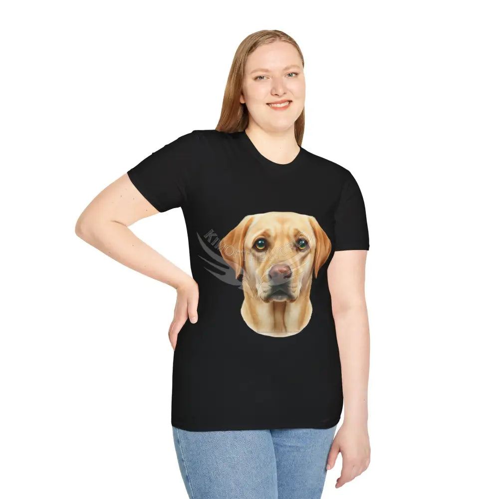Yellow Labrador Retriever Dog Lab Parent Tee - Softstyle T-Shirt T-Shirt