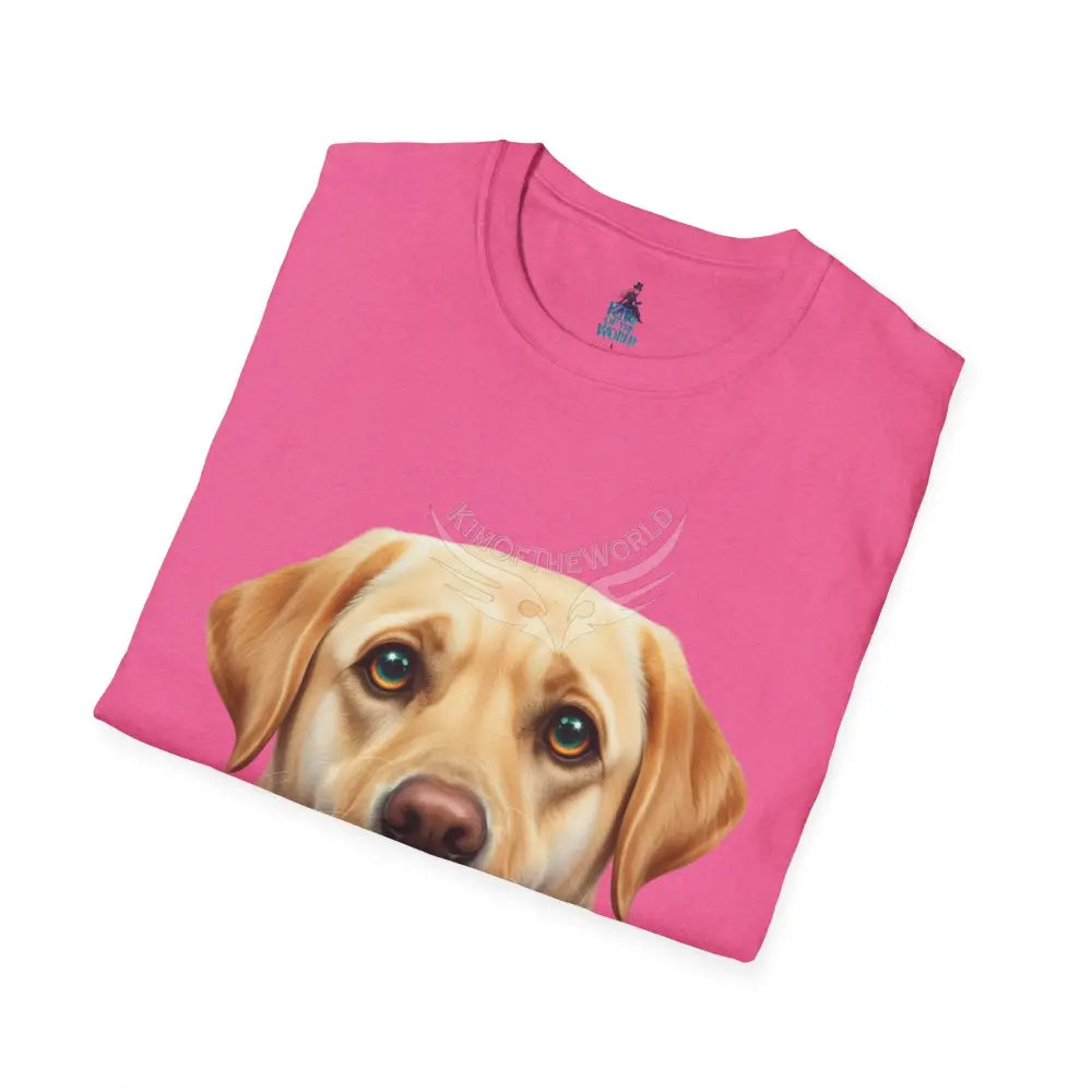 Yellow Labrador Retriever Dog Lab Parent Tee - Softstyle T-Shirt T-Shirt