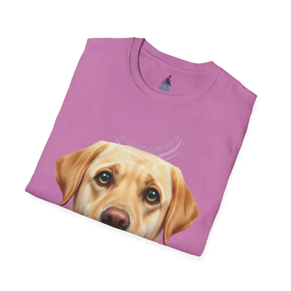 Yellow Labrador Retriever Dog Lab Parent Tee - Softstyle T-Shirt T-Shirt